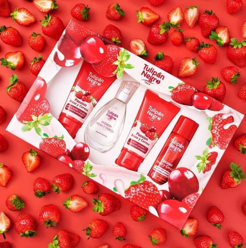 Coffret fraise cerise