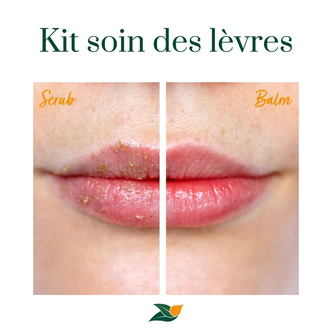 Kit soin des lèvres melon