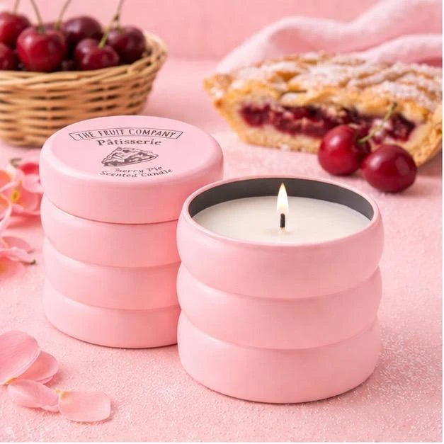 🍒 Bougie parfumée tarte cerise