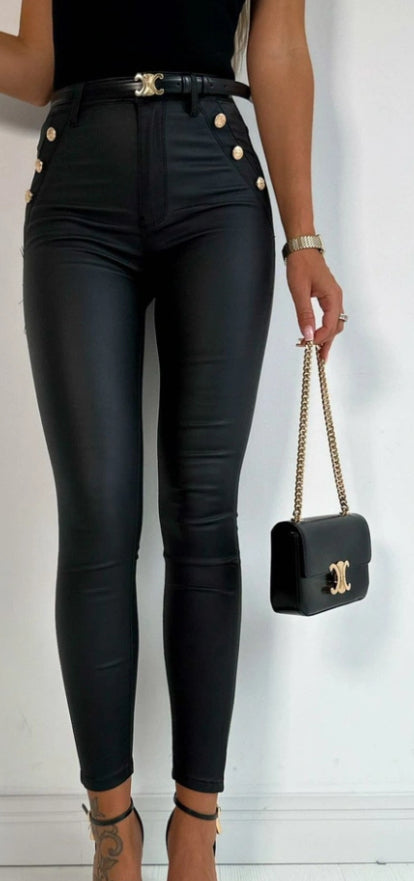 Pantalon simili