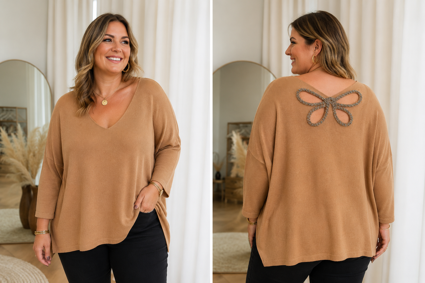 Blouse papillon