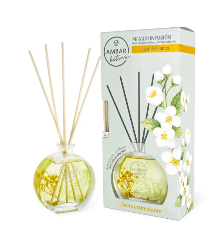 Mikado jasmin blanc