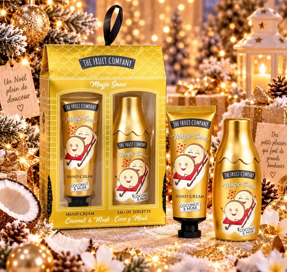 Coffret parfum crème pour les mains