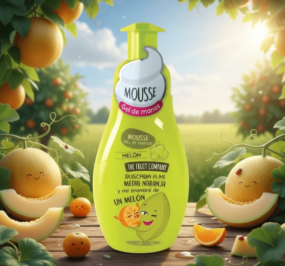 Savon mousse melon