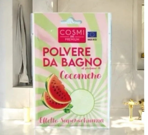 Poudre de bain pastèque