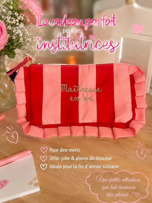 Pochette institutrice
