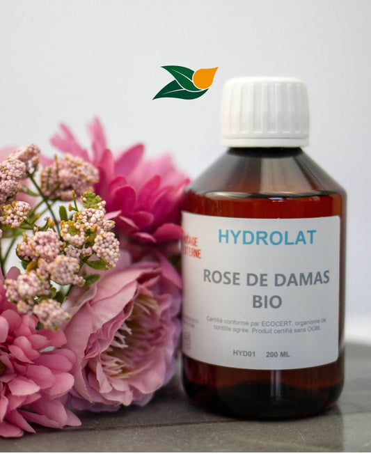 Hydrolat de rose de Damas BIO
